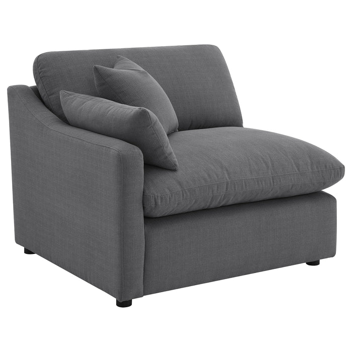 Hobson 5 Pc Sectionals (2 Armless Chair, 1 Corner, Left-Arm-Facing Piece and Right-Arm-Facing Piece)