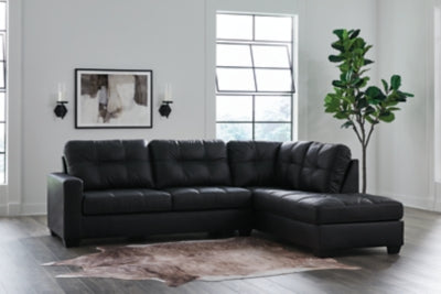 Barlin Mills Sectional with Chaise - Bobby Furniture (Gaithersburg, MD)