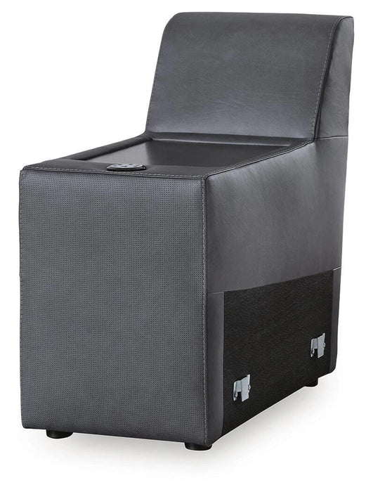 ModZ Power Reclining Sectional with Audio Console
