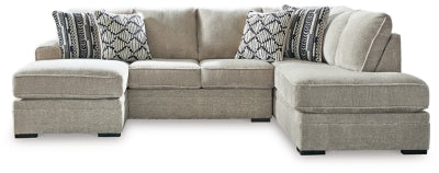 Calnita Sectional with Chaise - Bobby Furniture (Gaithersburg, MD)