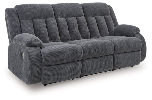 Observation Power Reclining Sofa with Drop Down Table - Bobby Furniture (Gaithersburg, MD)