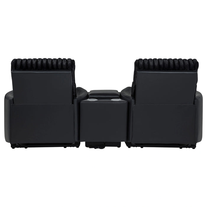 Madden Manual Theater Seating Set - Bobby Furniture (Gaithersburg, MD)