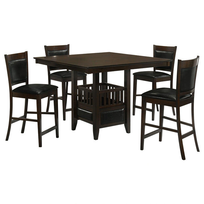 Jaden Counter Height Dining Set (Table and 4 Chair)