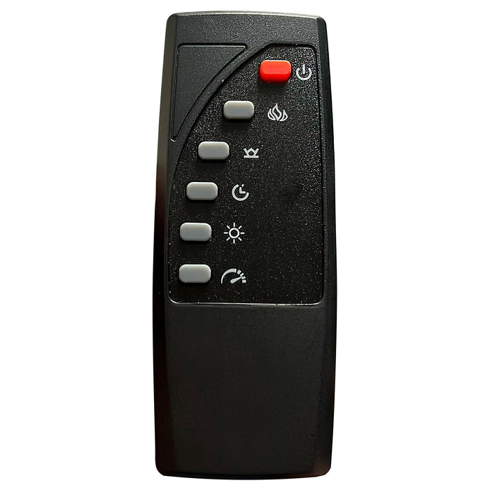 Tisdall Wingback Bed with Flame Visualizer