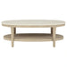 Lucaire Oval Coffee Table - Bobby Furniture (Gaithersburg, MD)