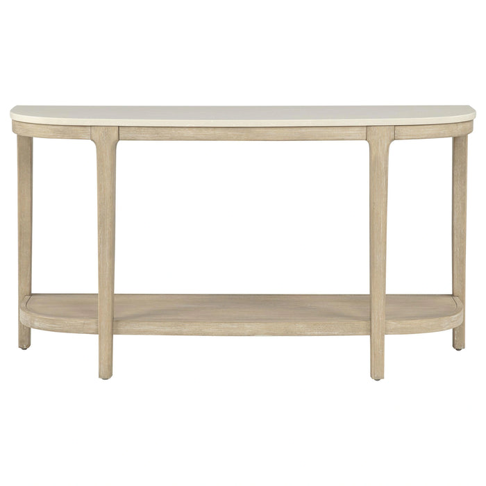 Lucaire Oval Console Table - Bobby Furniture (Gaithersburg, MD)