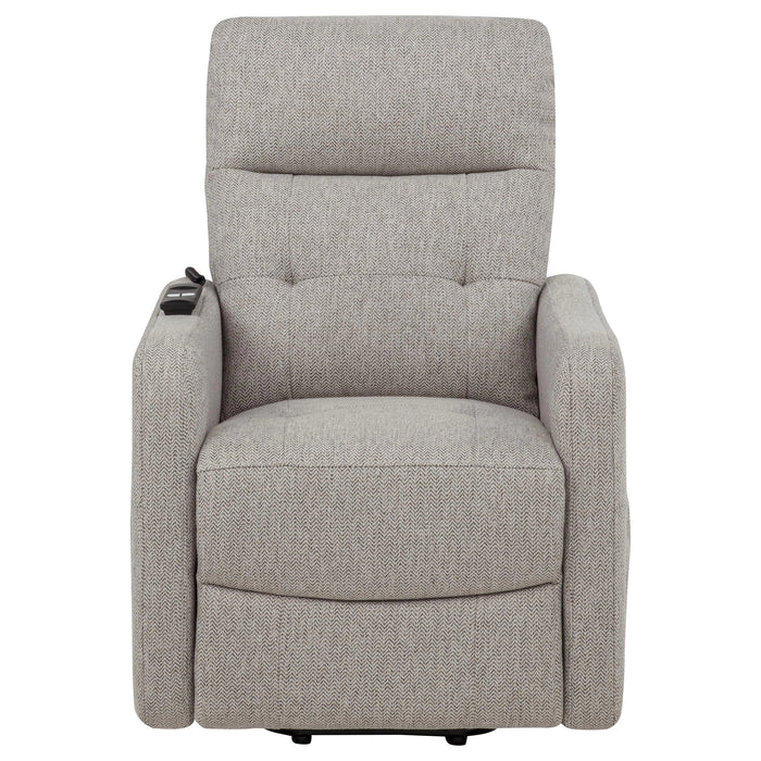 Dayes Upholstered Power Lift Recliner Chair
