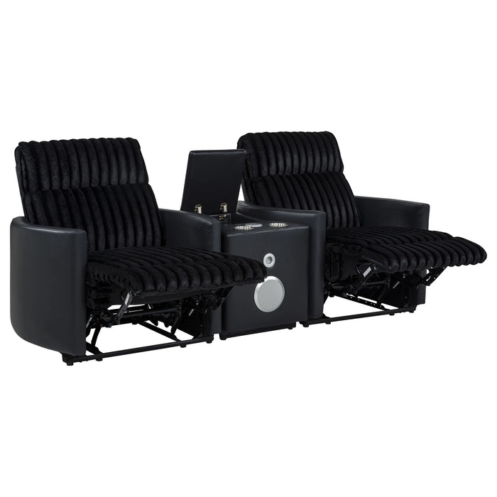 Madden Manual Theater Seating Set - Bobby Furniture (Gaithersburg, MD)
