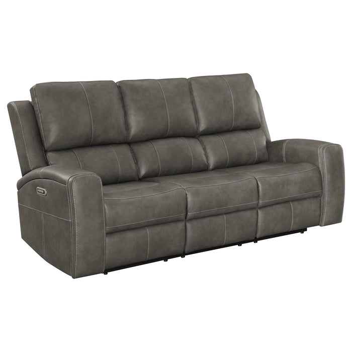 Brickston Triple Power Reclining Sofa Set