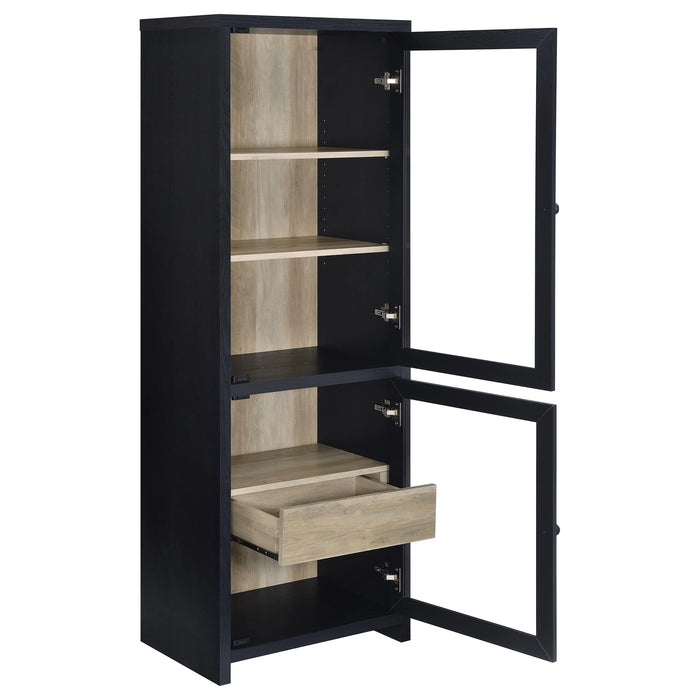 Denison Entertainment Center (TV Stand and 2 Media Tower)