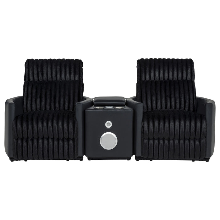 Madden Manual Theater Seating Set - Bobby Furniture (Gaithersburg, MD)
