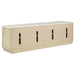 Lucaire 4-Door TV Stand - Bobby Furniture (Gaithersburg, MD)