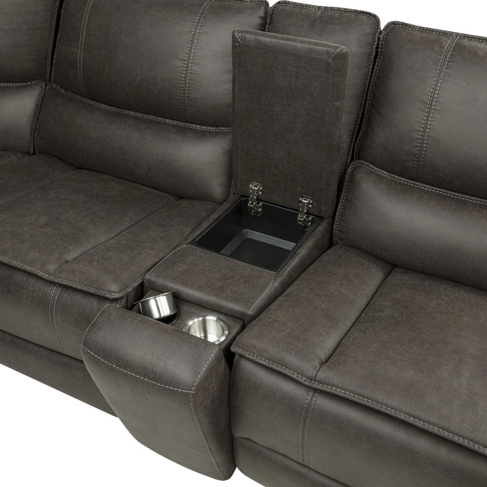 Marcell Power Reclining Loveseat - Bobby Furniture (Gaithersburg, MD)