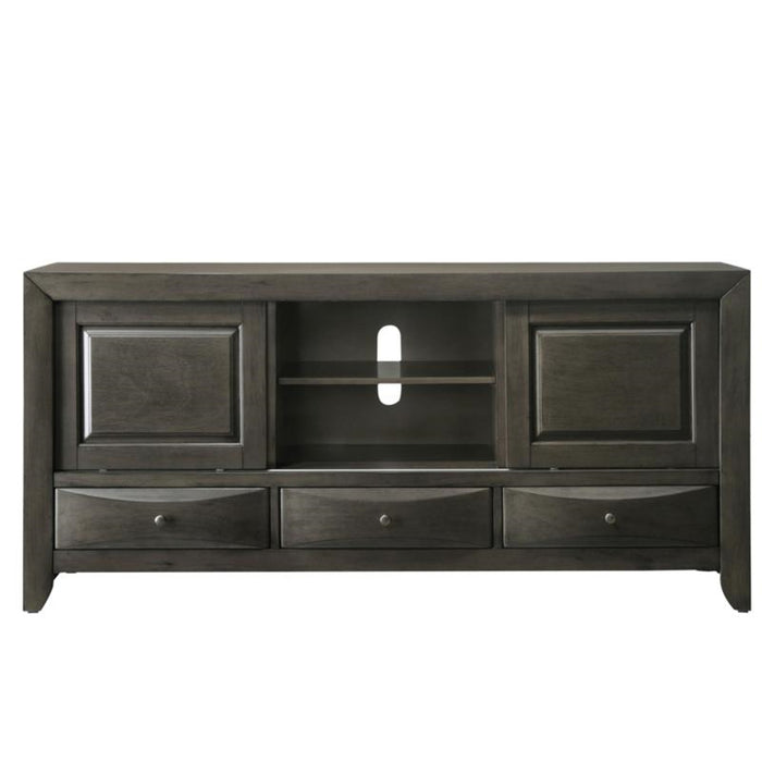 Crown Mark Emily Tv Stand in Grey image
