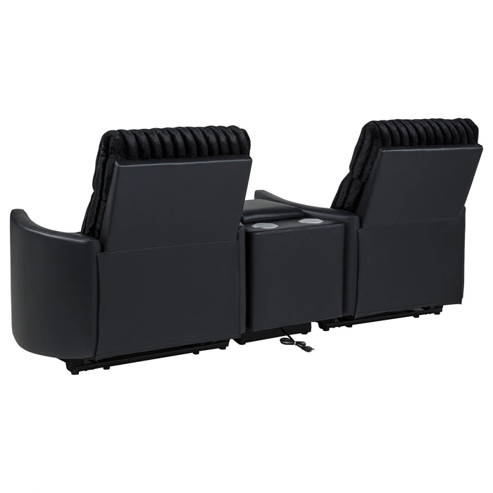 Madden Manual Theater Seating Set - Bobby Furniture (Gaithersburg, MD)