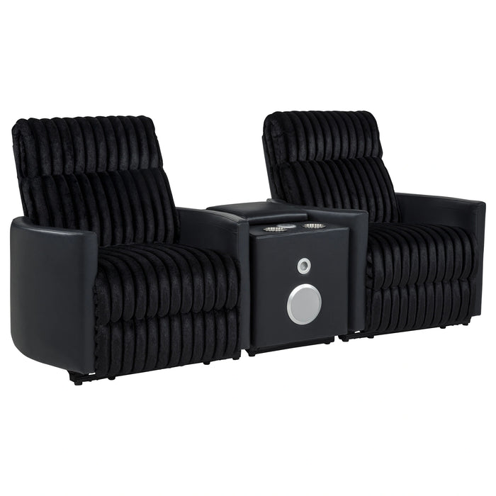 Madden Manual Theater Seating Set - Bobby Furniture (Gaithersburg, MD)