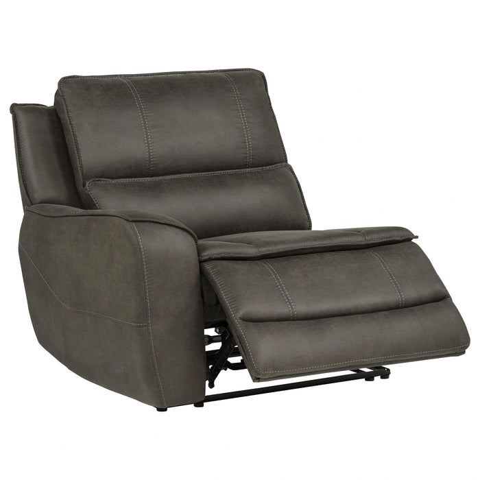 Marcell Power Reclining Loveseat - Bobby Furniture (Gaithersburg, MD)