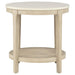 Lucaire Round End Table - Bobby Furniture (Gaithersburg, MD)