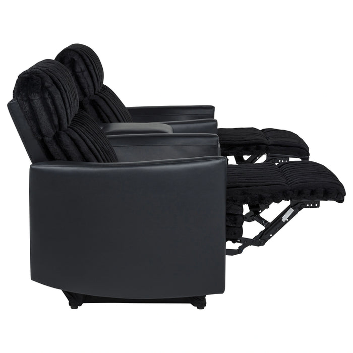 Madden Manual Theater Seating Set - Bobby Furniture (Gaithersburg, MD)