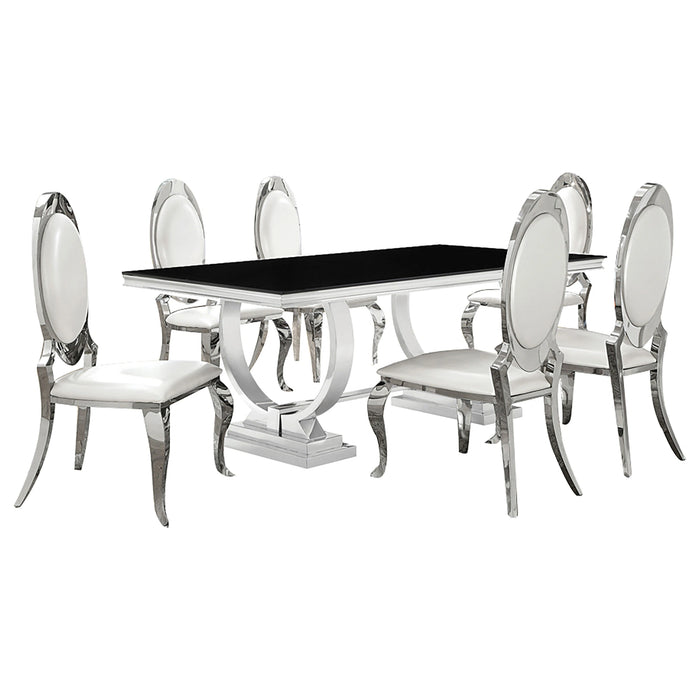 Antoine 7 Pc Dining Set (Table and 6 Chair)