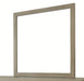 Crown Mark Furniture Jaylen Dresser Mirror in Gray image