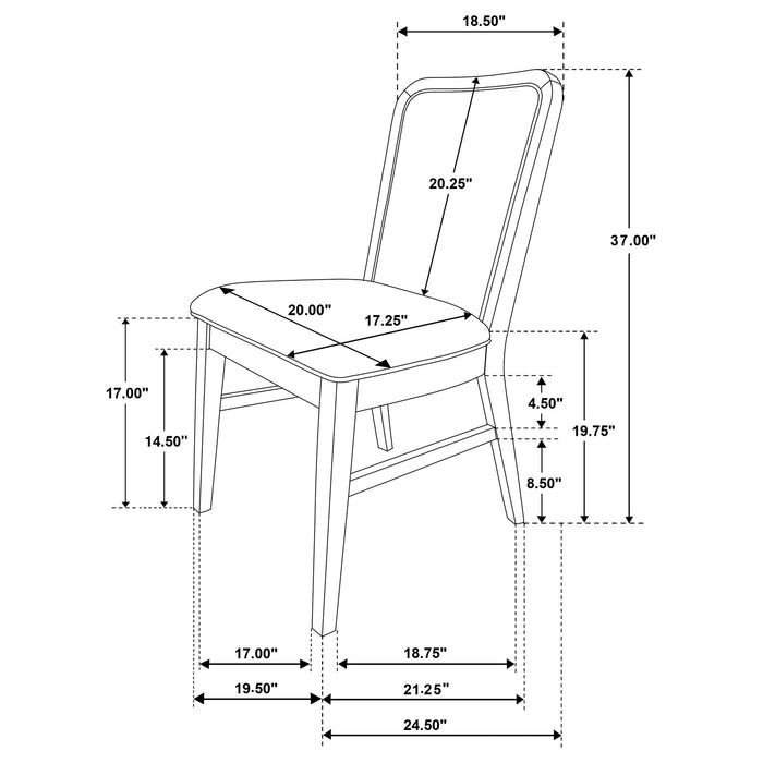 Croyden Dining Set (Table and 6 Chair)