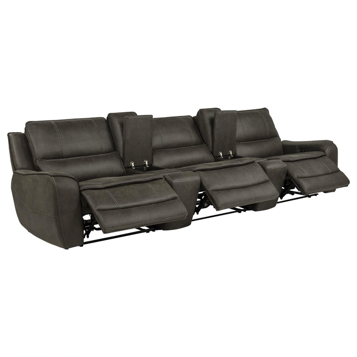 Marcell Power Home Theater Seating - Bobby Furniture (Gaithersburg, MD)