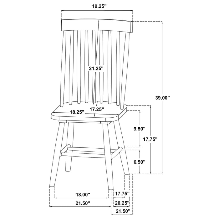 Decker Dining Set G (Table and 6 Chair)