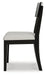Portdown Dining Chair - Bobby Furniture (Gaithersburg, MD)