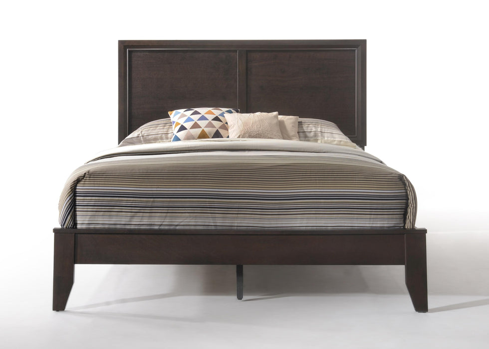 Madison Espresso Queen Bed - Bobby Furniture (Gaithersburg, MD)
