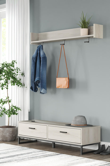 Socalle Bench with Coat Rack