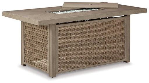 Beachcroft Outdoor Fire Pit Table - Bobby Furniture (Gaithersburg, MD)