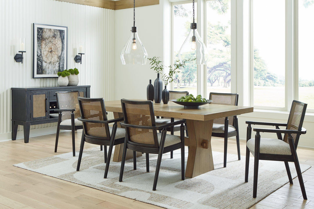 Galliden Dining Arm Chair - Bobby Furniture (Gaithersburg, MD)