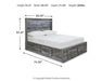 Baystorm Storage Bed - Bobby Furniture (Gaithersburg, MD)