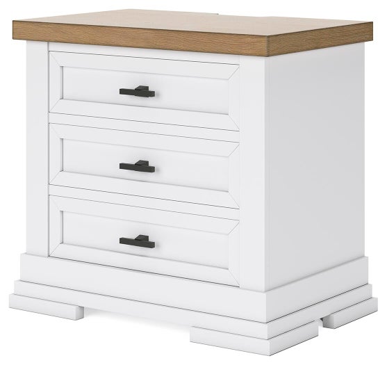 Ashbryn Nightstand - Bobby Furniture (Gaithersburg, MD)