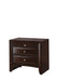 EMILY NIGHT STAND DARK CHERRY image