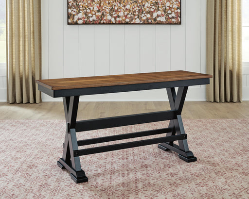 Wildenauer 48" Counter Height Bench - Bobby Furniture (Gaithersburg, MD)