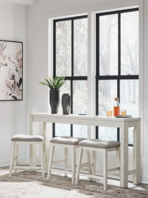 Robbinsdale Counter Height Dining Table and 3 Barstools Set - Bobby Furniture (Gaithersburg, MD)