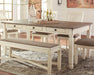 Bolanburg Dining Table - Bobby Furniture (Gaithersburg, MD)