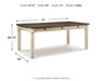 Bolanburg Dining Table - Bobby Furniture (Gaithersburg, MD)