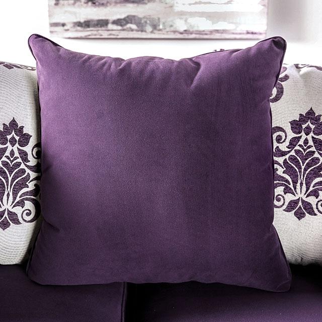 Sisseton Purple Love Seat