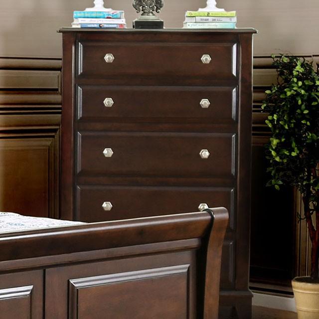 Litchville Brown Cherry Chest image