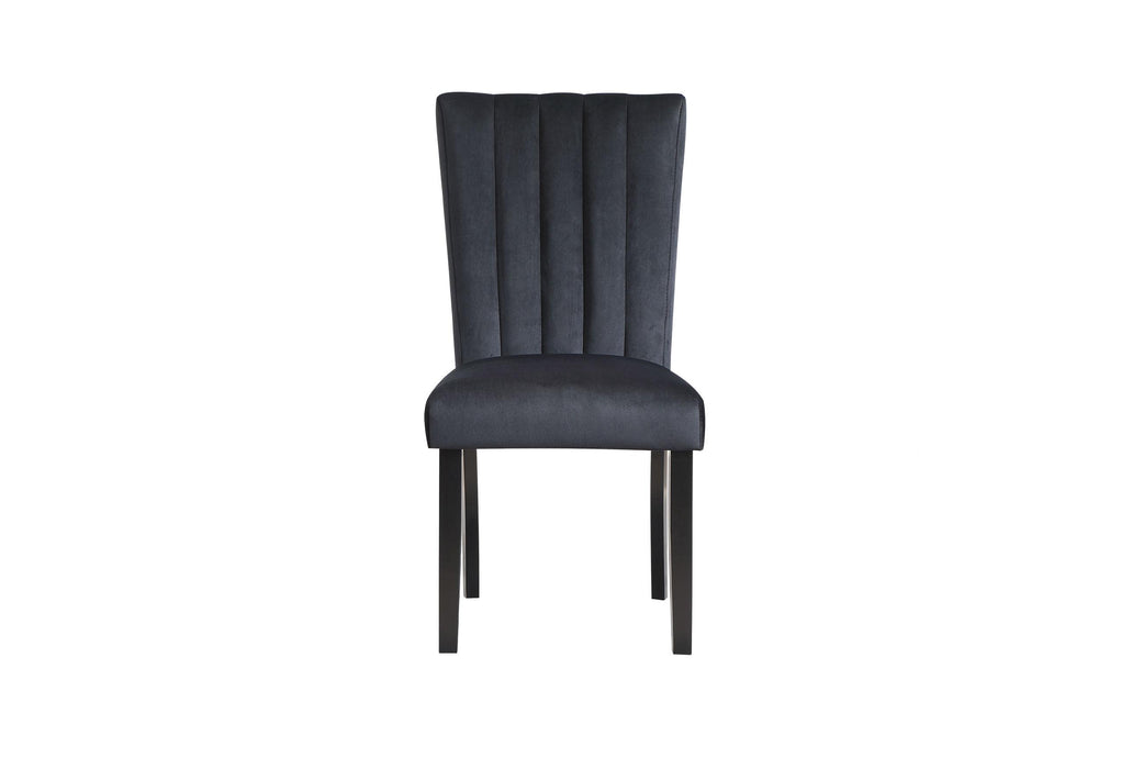 D8685 BLACK DINING CHAIR