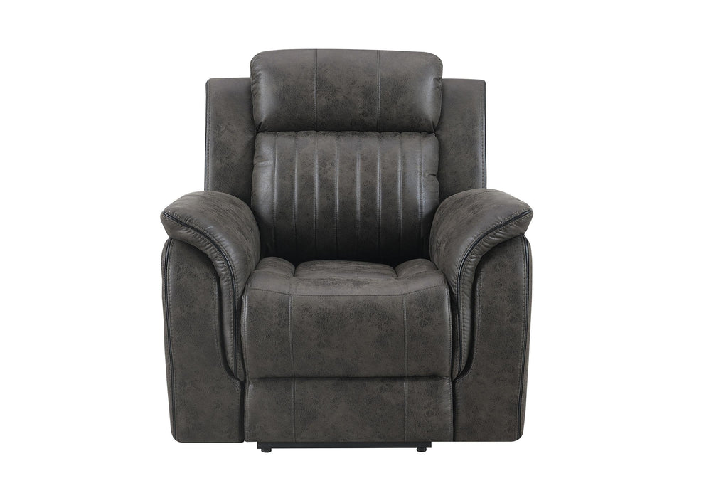 U8517 GREY GLIDER RECLINER