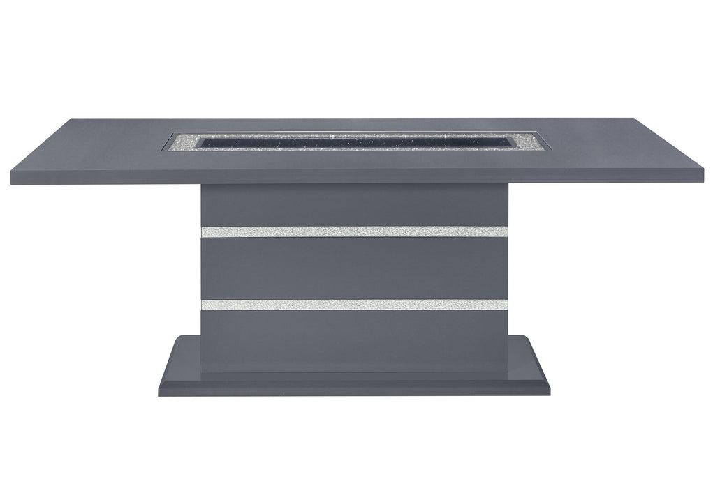 MONACO DARK GREY DINING TABLE