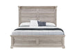 TATUM NATURAL KING BED WITHOUT STORAGE - Bobby Furniture (Gaithersburg, MD)