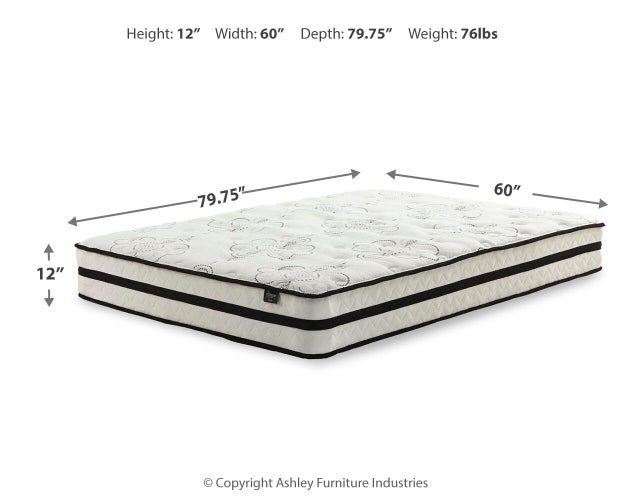 Chime 12 Inch Hybrid Mattress in a Box - Bobby Furniture (Gaithersburg, MD)