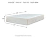 Chime 12 Inch Memory Foam Mattress in a Box - Bobby Furniture (Gaithersburg, MD)