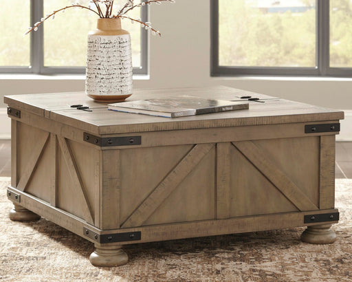 Aldwin Coffee Table With Storage - Bobby Furniture (Gaithersburg, MD)