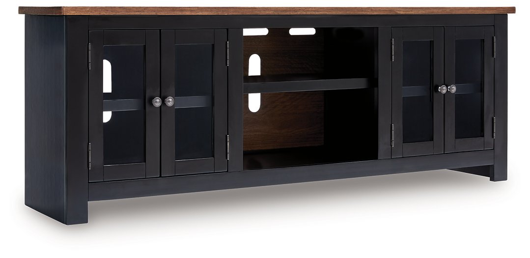 Wildenauer 76" TV Stand with Electric Fireplace